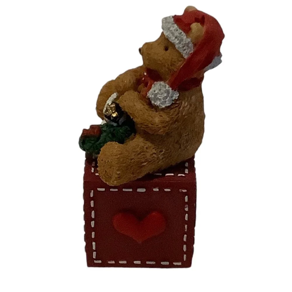 Carlton Cards Christmas Santa Bear Figurine 